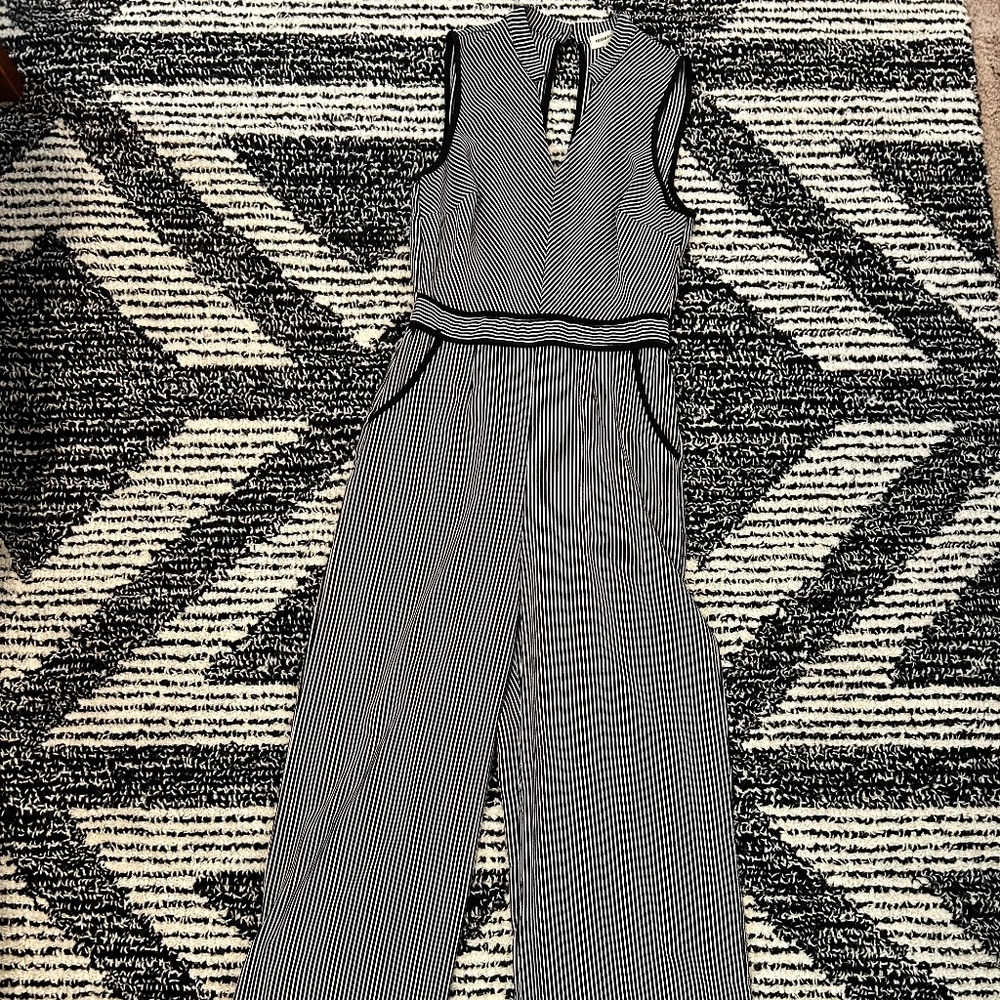Small Monteau striped jumpsuit